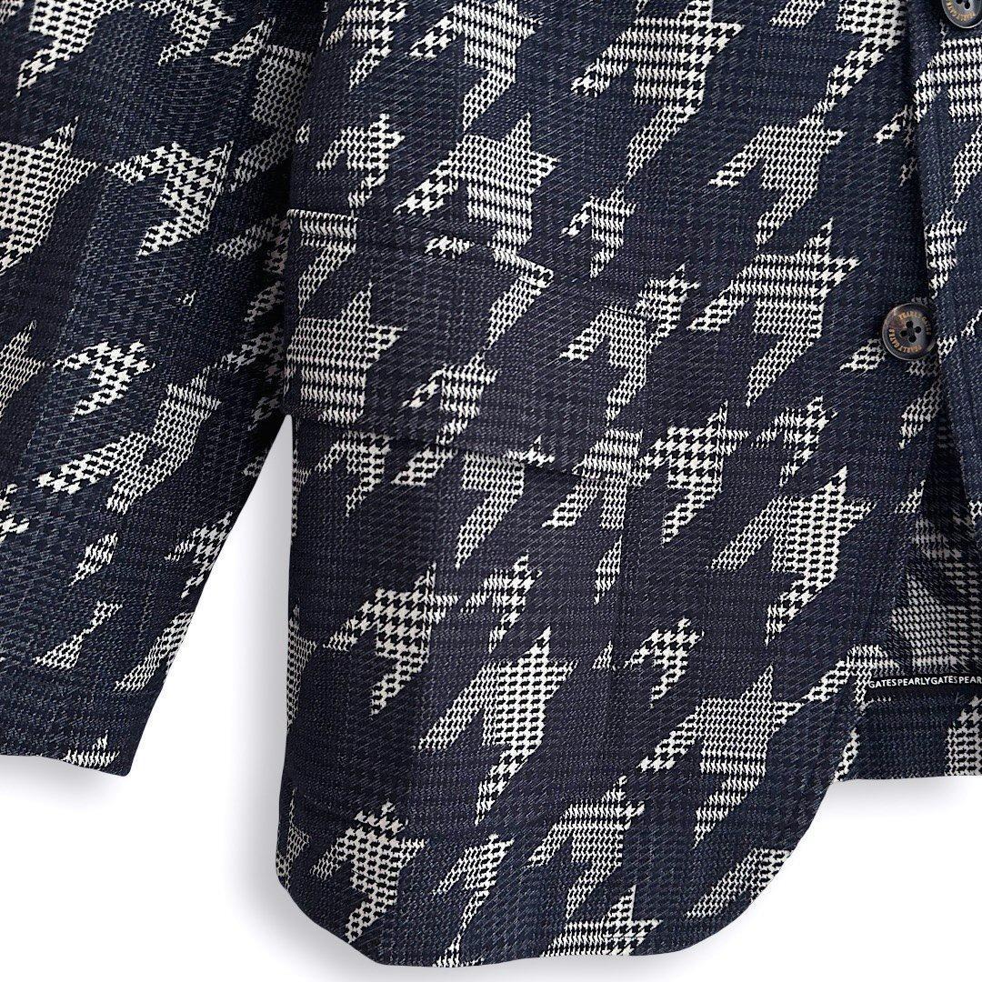 529★パーリーゲイツ 定価64,900円ジャケット千鳥格子×グレンチェック4