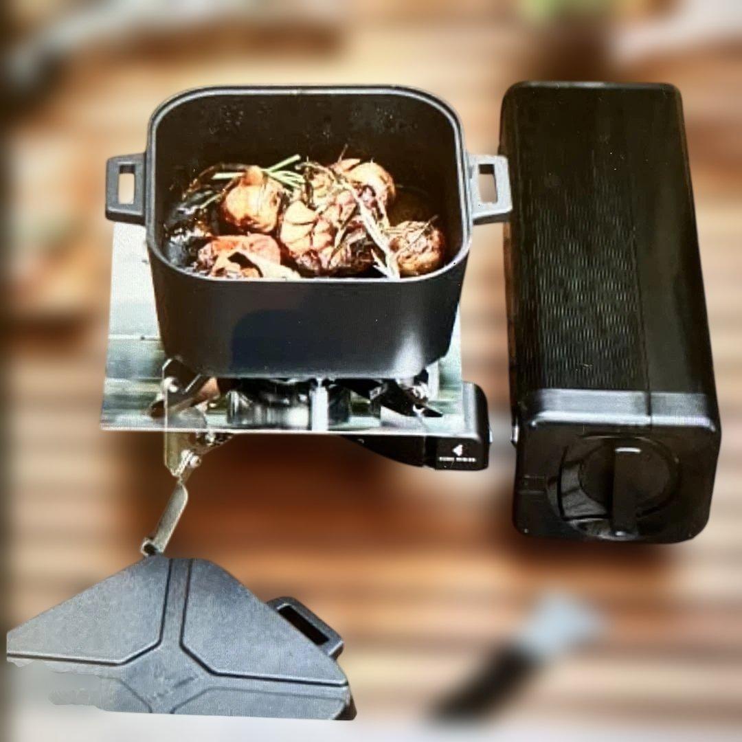 未使用　イワタニCAMP STOVE+ダッチオーブン