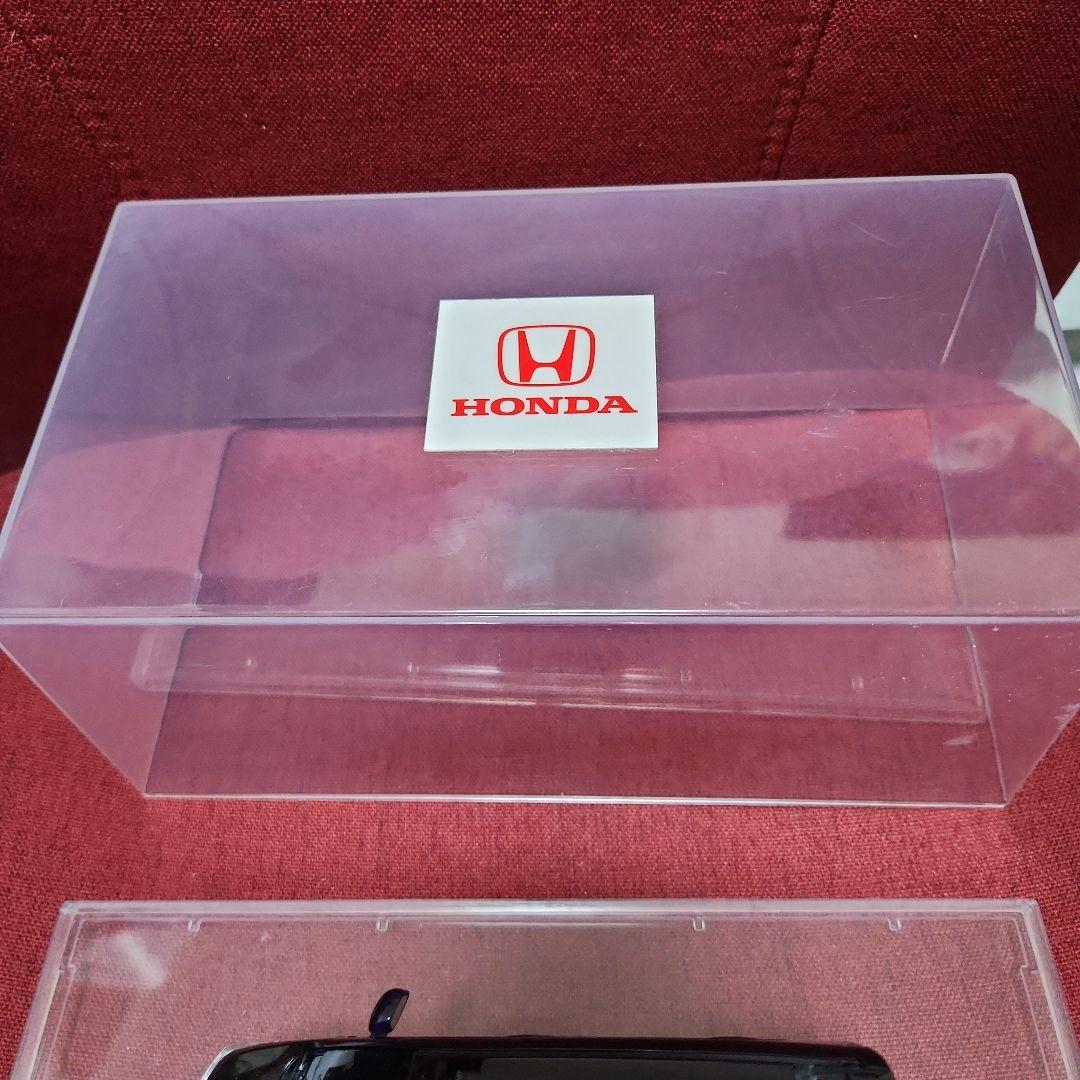 非売品ホンダ N-WGNカスタム カラーサンプル ミニカー パープル美品1/24