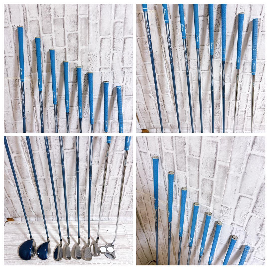 【美品】Callaway GEMS レディースゴルフ クラブセット 8本 W