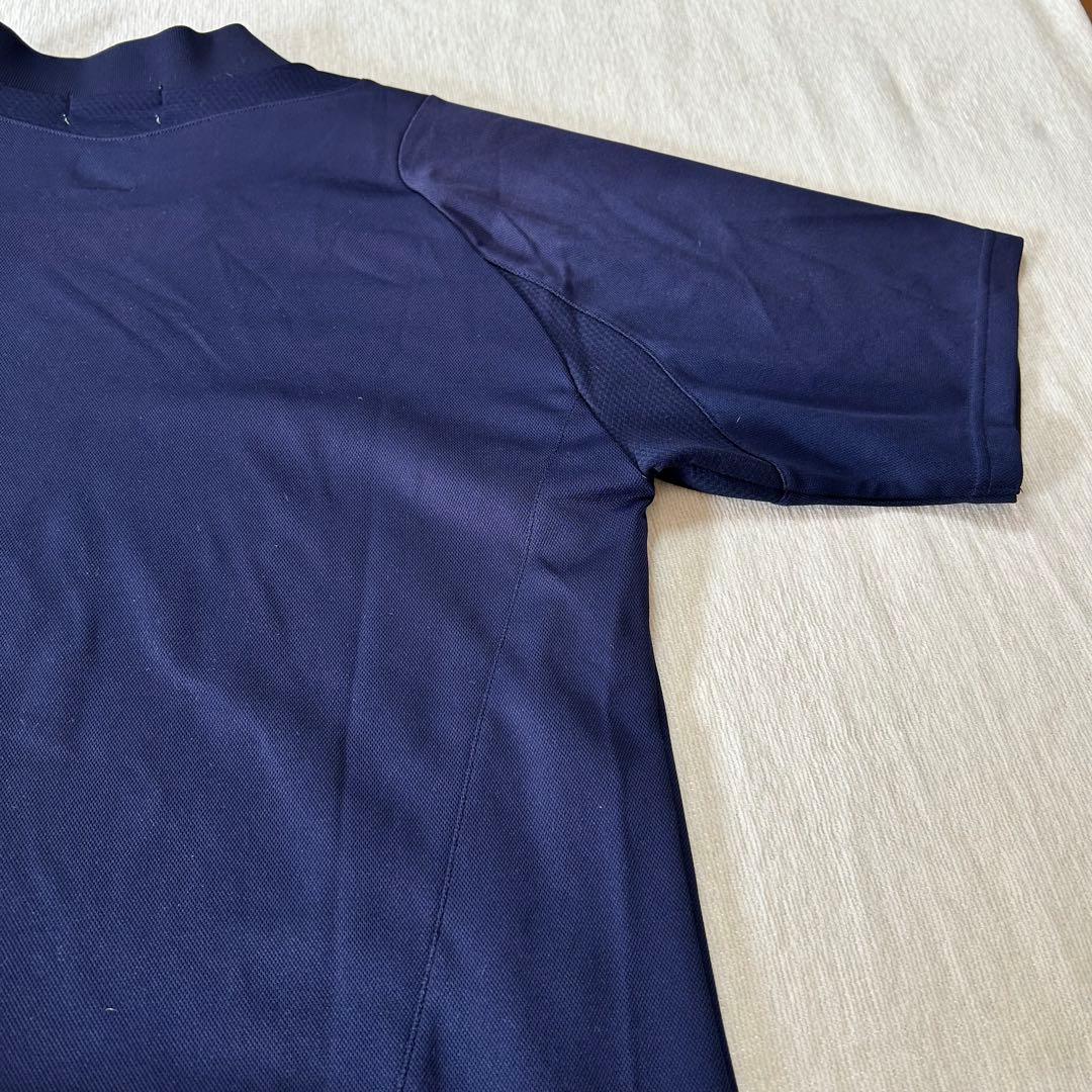 ヨネックス　Tシャツ テニス　試合着 メンズ　ネイビー　赤　ロゴ　YONEX