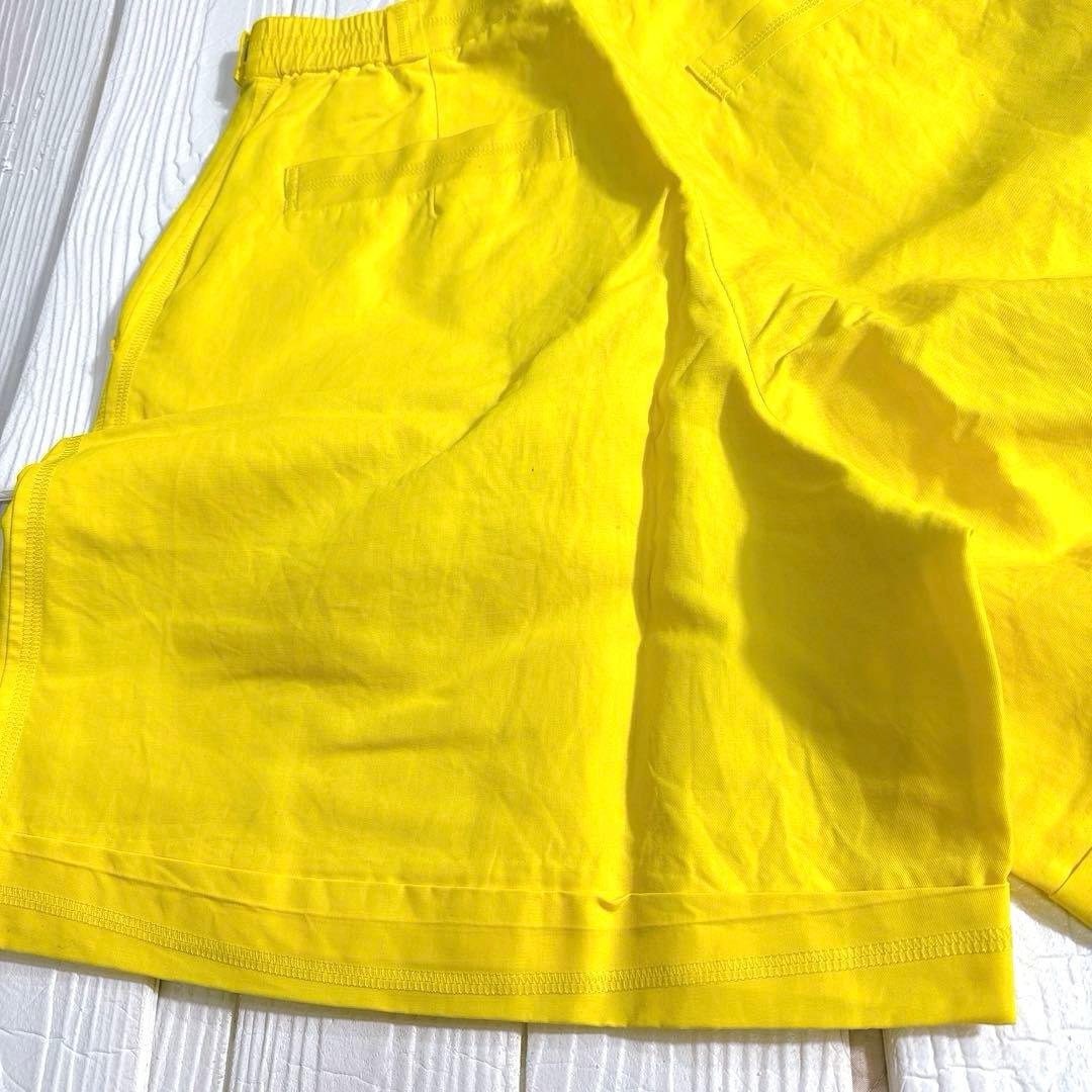 【クリスチャンディオール スポーツ 】リネンゴルフショートパンツ Lチャーム付き