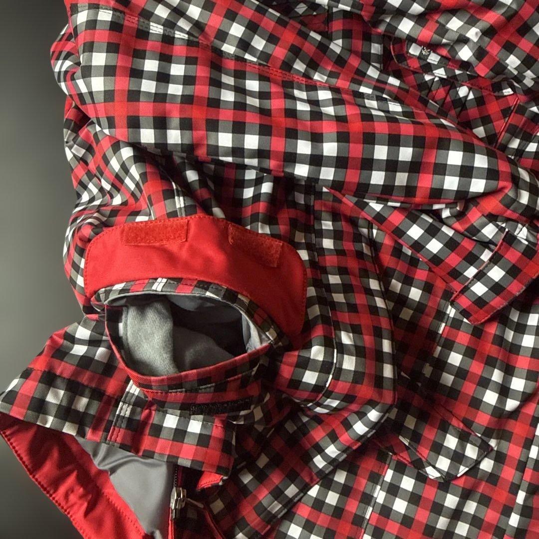 GOLDWIN⭐︎スノーボード・スキーウェア ⭐︎レディース赤黒チェックＬ値下げ