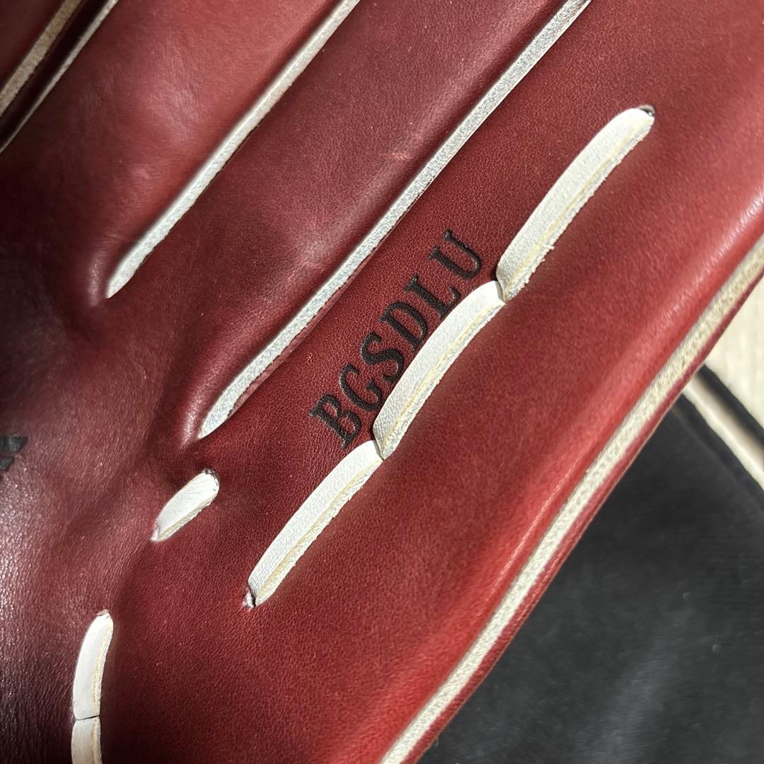 asics GOLDSTAGE 軟式グローブ バーガンディ