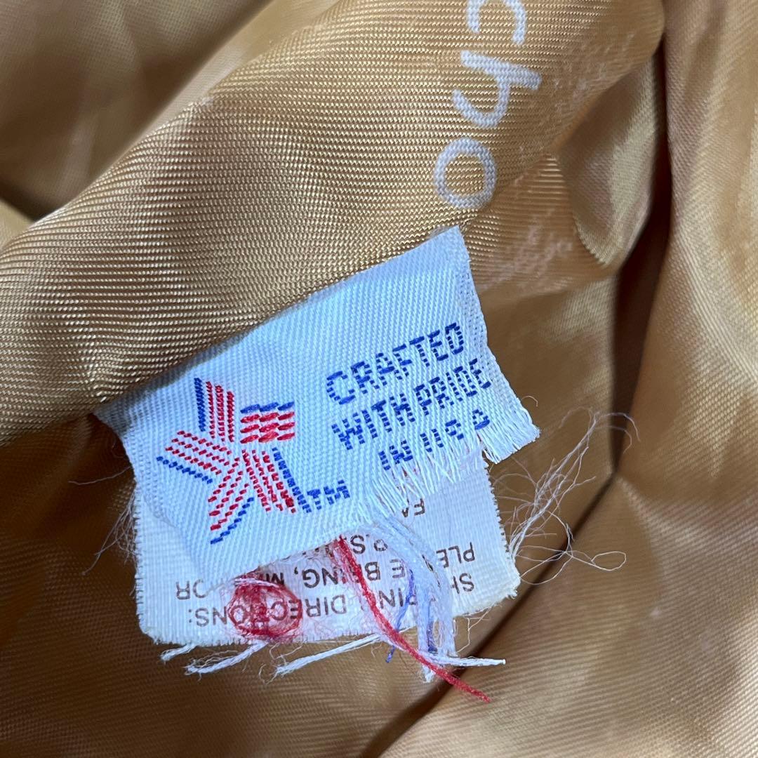 USA製　Schott スエード　トラッカージャケット　38 スナップボタン