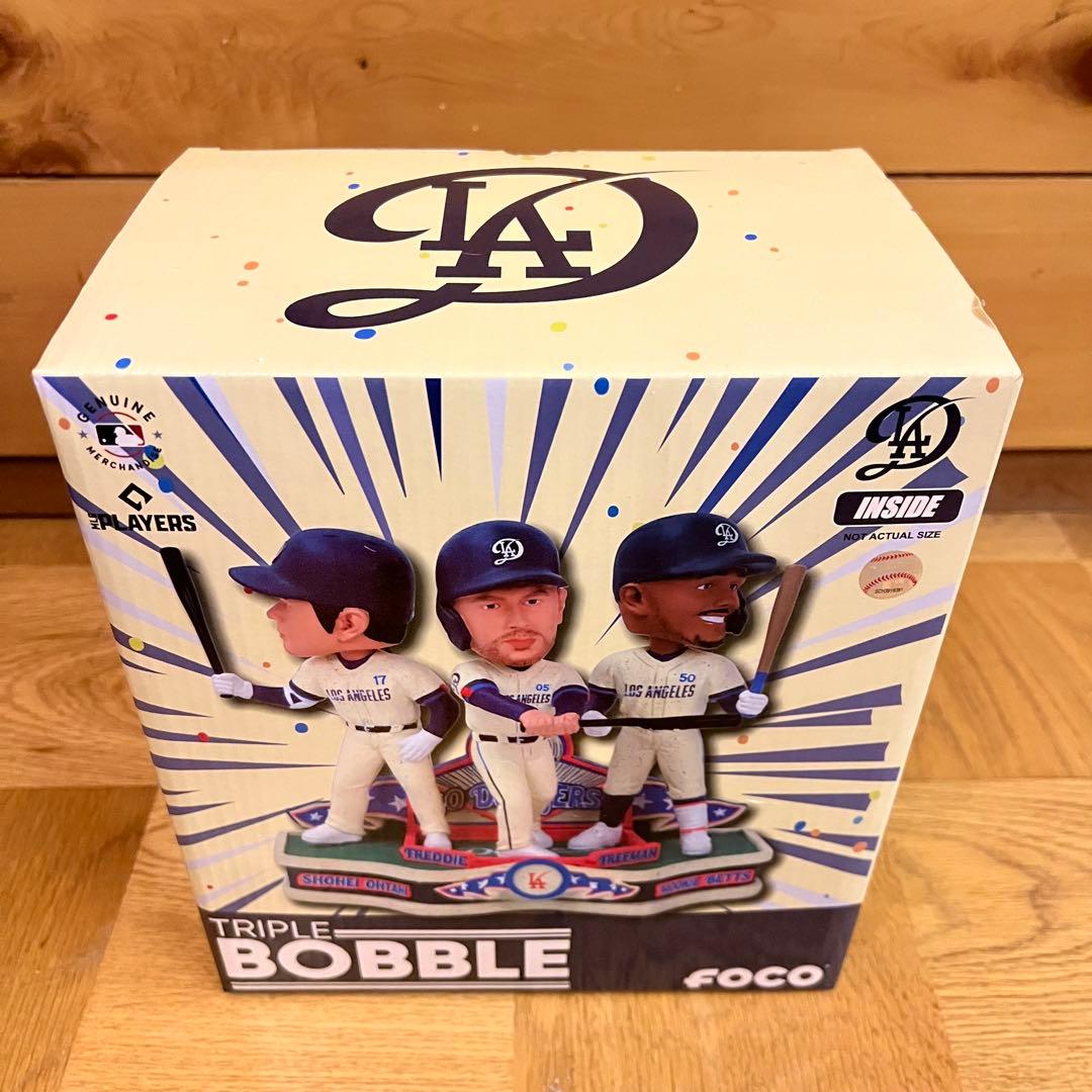 【世界360個限定】大谷翔平 ベッツ フリーマン MVPトリオ ボブルヘッド