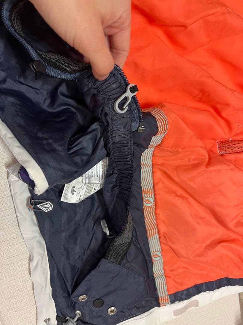 Volcom スノーボードウェア セットホワイト/パープル