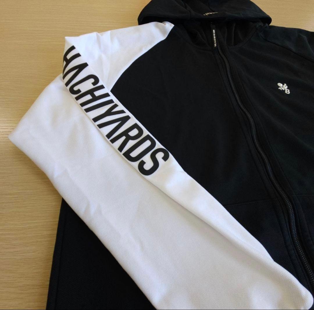 【美品】8yards BackSlash Hoodie | Black