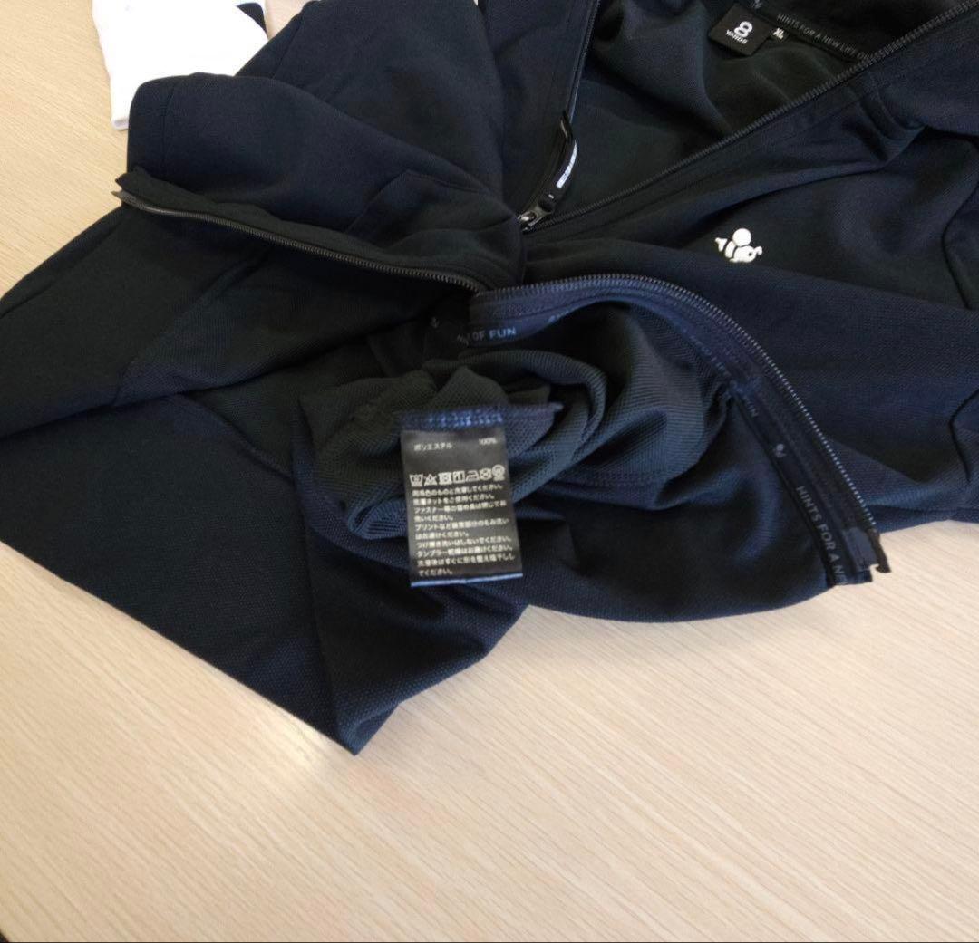 【美品】8yards BackSlash Hoodie | Black