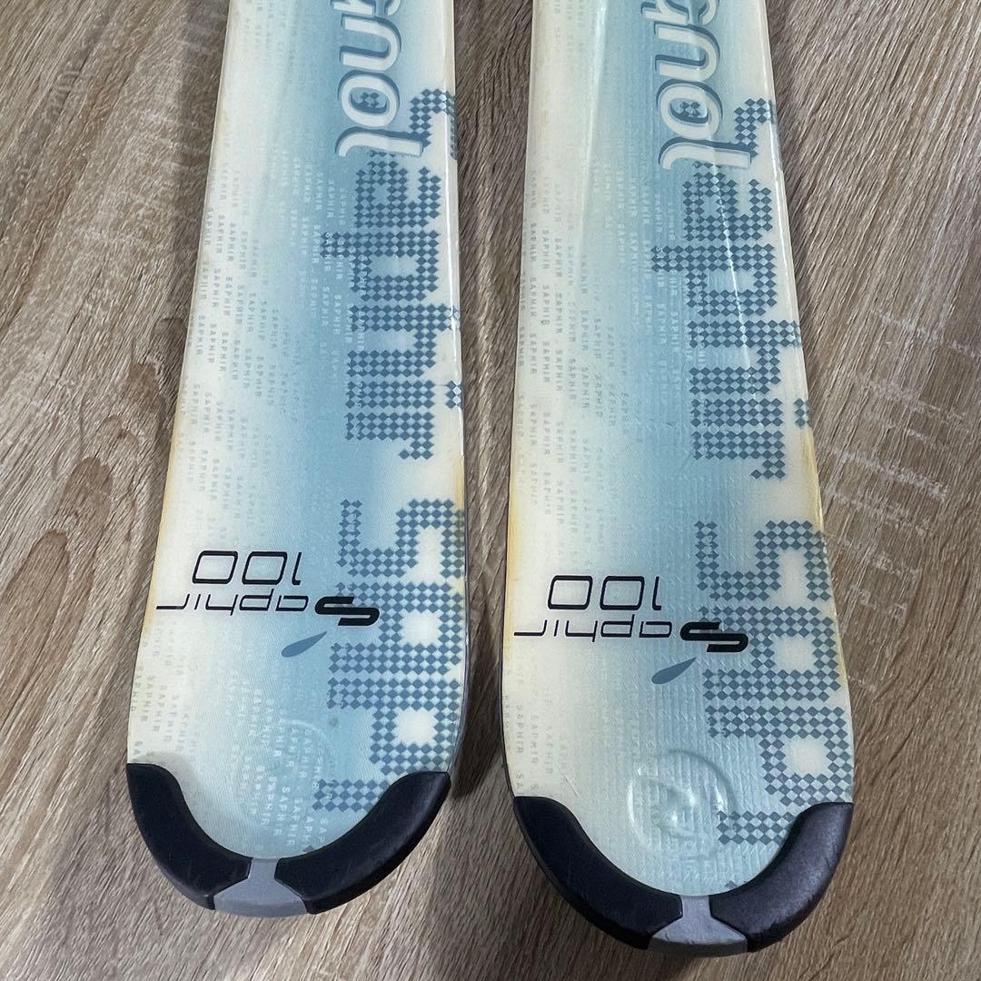 ROSSIGNOL146cm HEAD23/23.5cmストック付きスキーセット