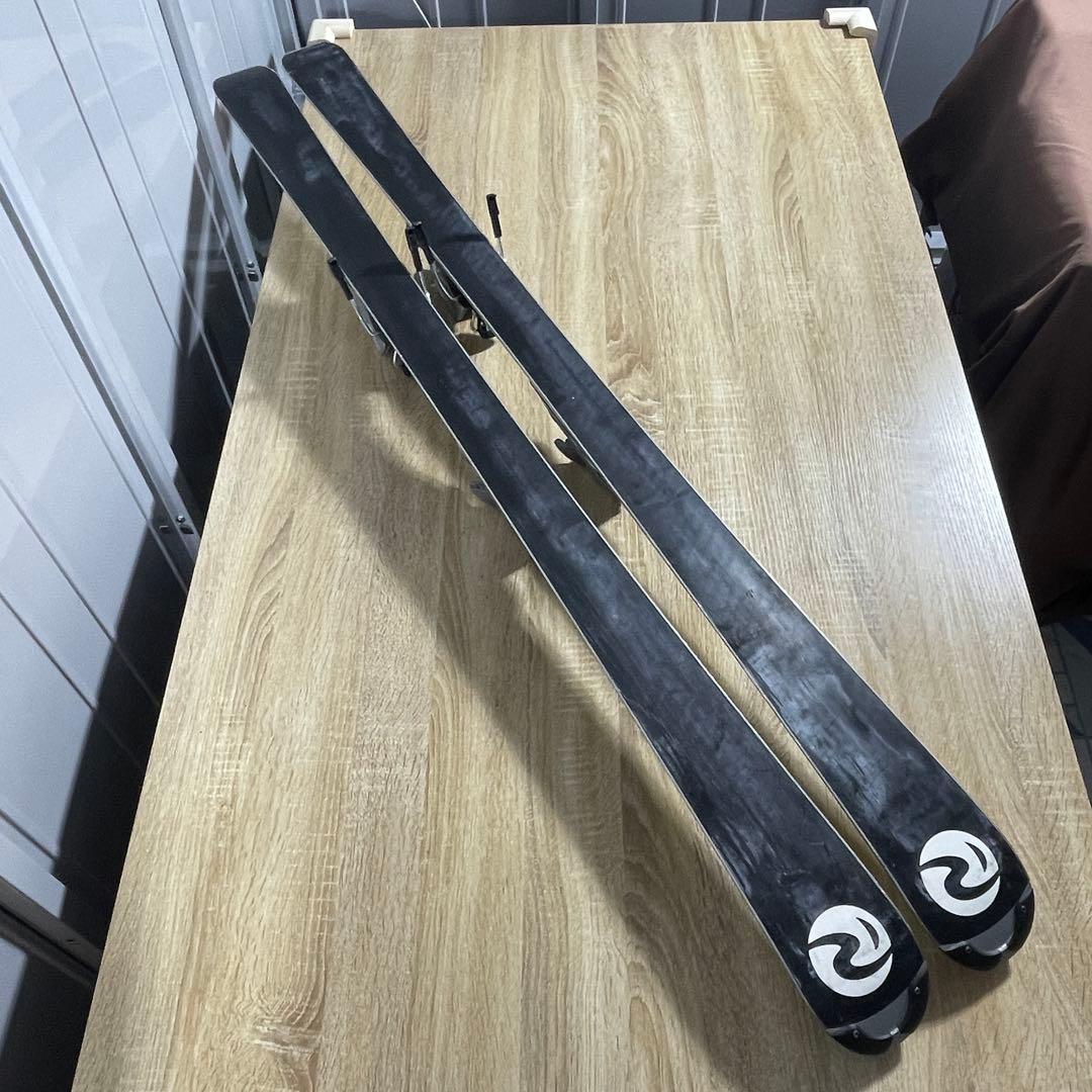 ROSSIGNOL146cm HEAD23/23.5cmストック付きスキーセット