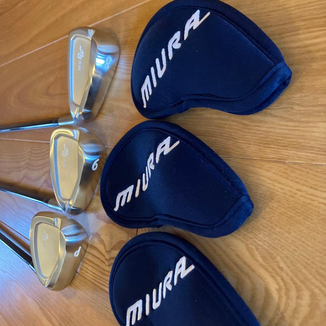 ショートピッチレングスアイアン　三浦技研CB-302 3本セット