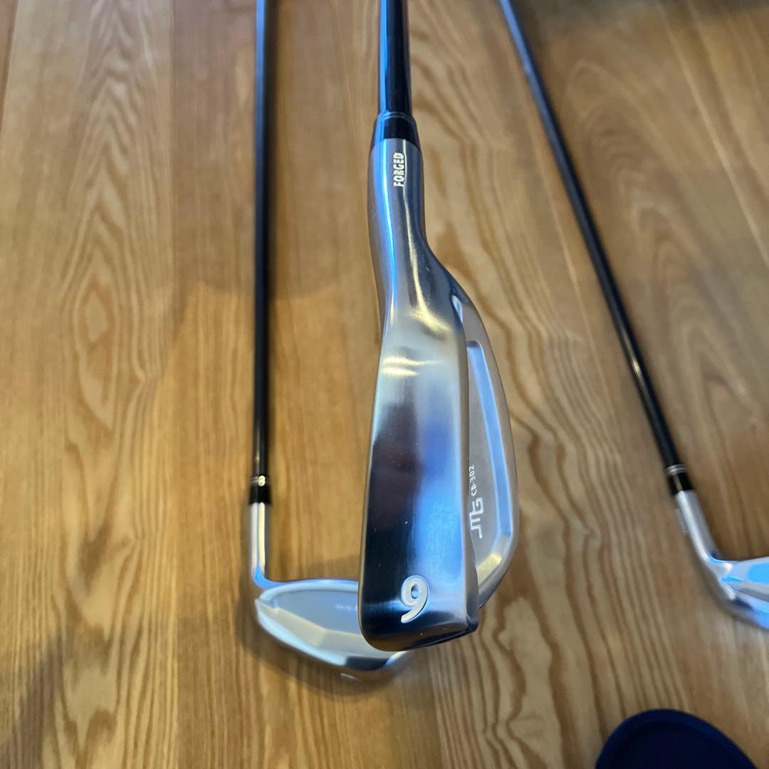 ショートピッチレングスアイアン　三浦技研CB-302 3本セット