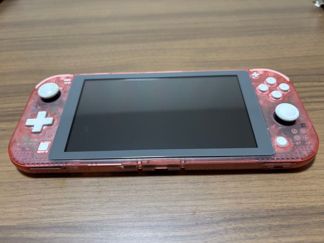 Nintendo Switch Lite クリアピンク 本体 シェル換装品