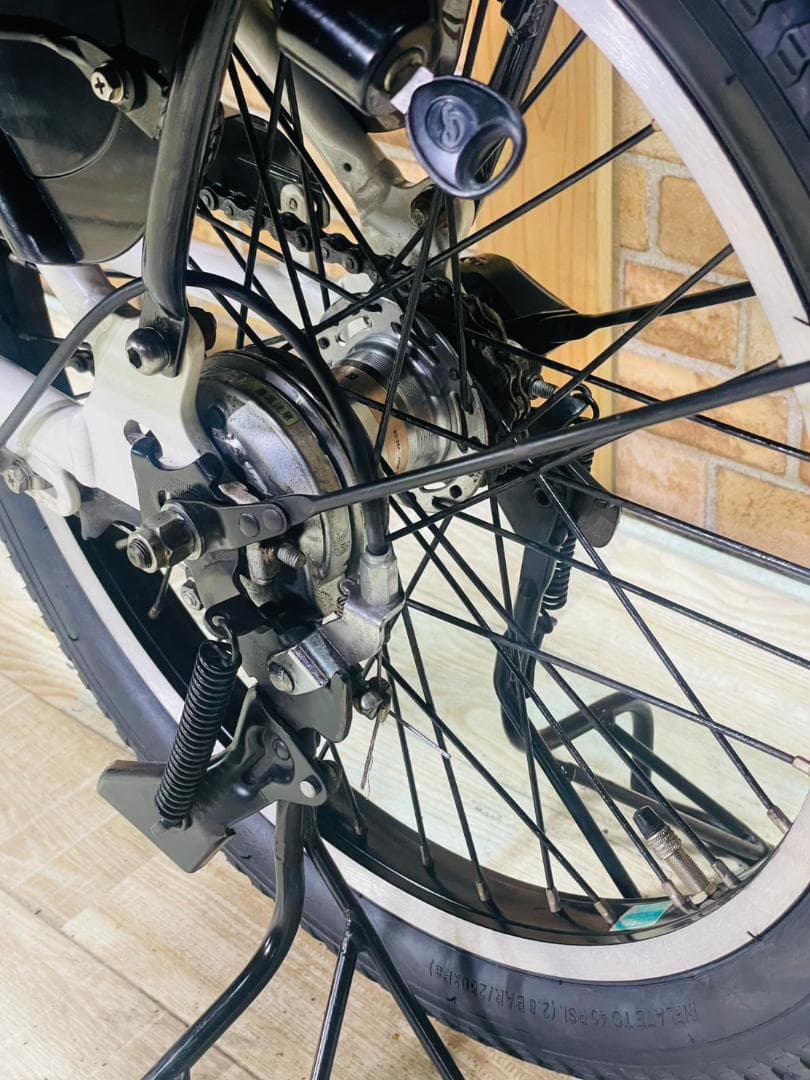 ホワイト系 王様 ギュットアニーズ子供乗せ電動アシスト自転車 H3397