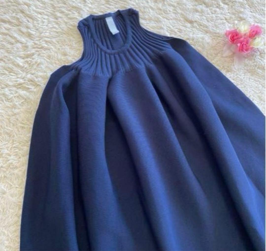 ワンピース CFCL POTTERY SLEEVEL BUST FLARE DRESS