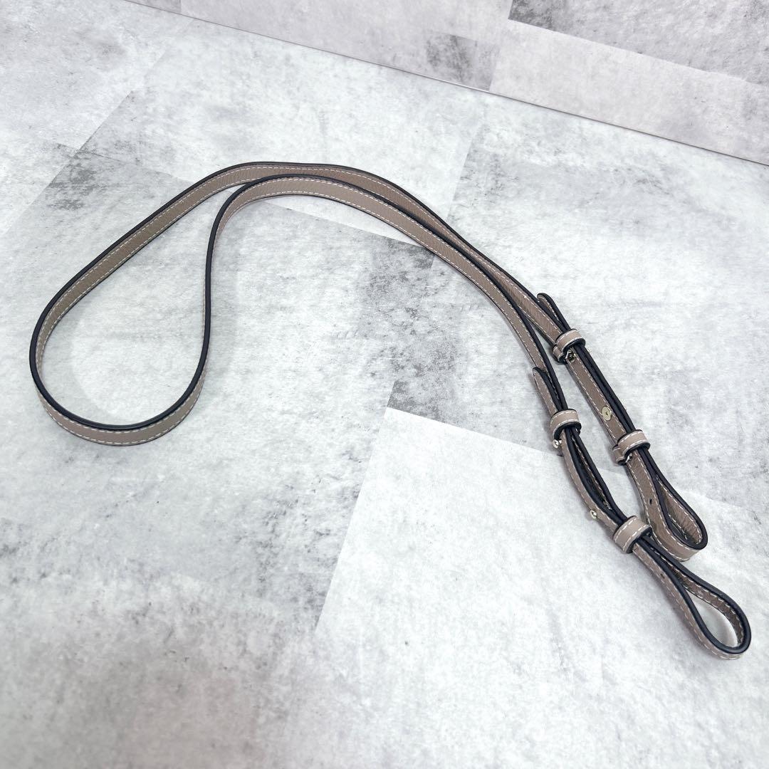 【極美品】HAYNI ヘイニ ショルダーバッグ バニティバッグ モカグレージュ