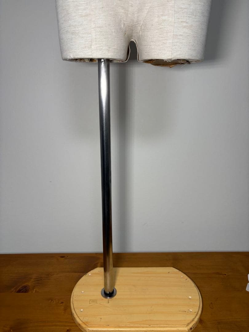 女性用マネキン トルソー 布製 高さ調整可能