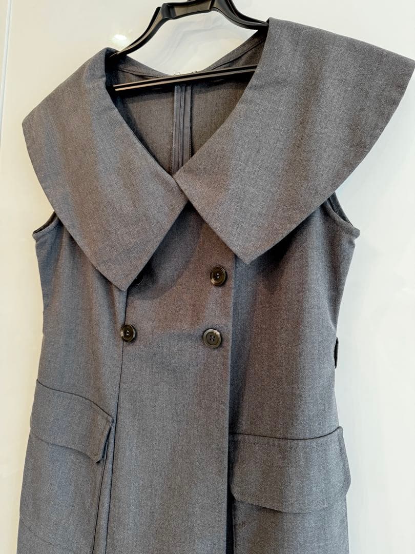 ワンピース Saint Charles Big Collar Dress