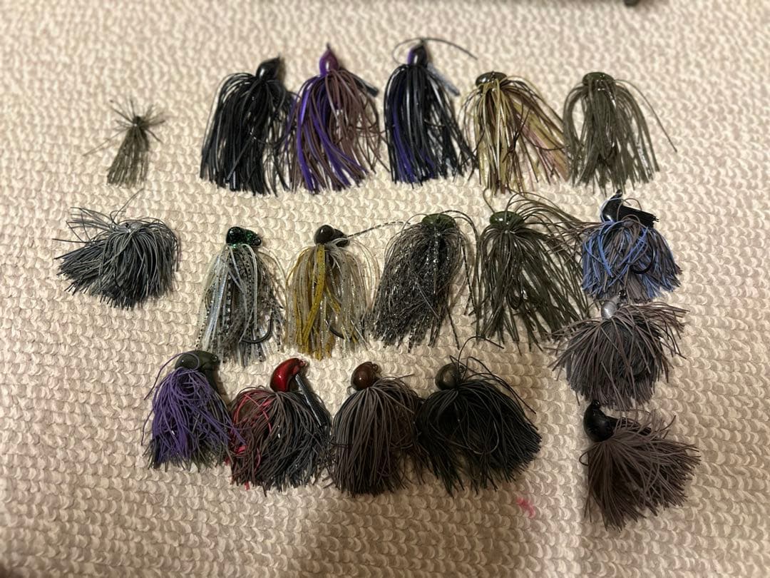 バス釣り引退セット ルアー　タックルボックス付き