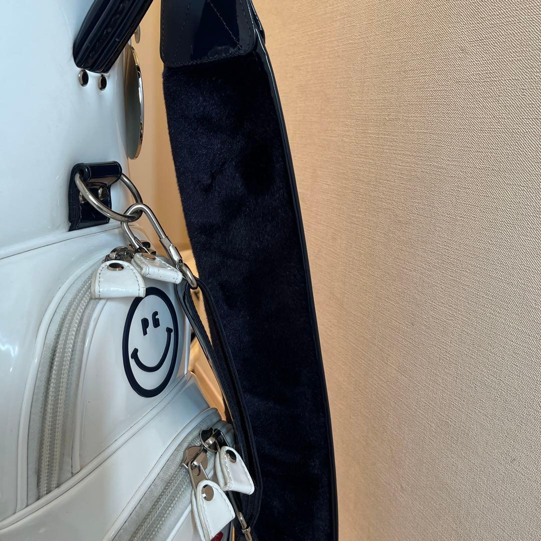 PEARLY GATES キャディバッグ ホワイト