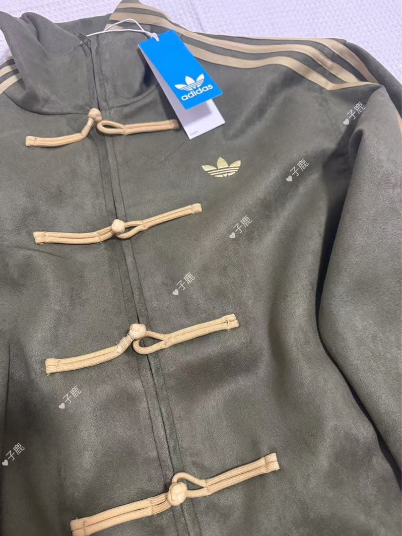 adidasアディダス 中国限定 蛇年トラックジャケットダー 緑 XL.、
