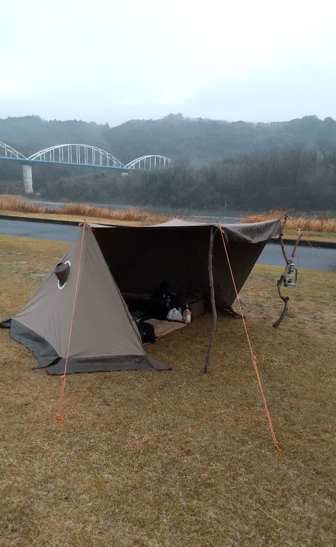 最終値下げ！！　炎幕DX　煙突穴加工　コットン100%