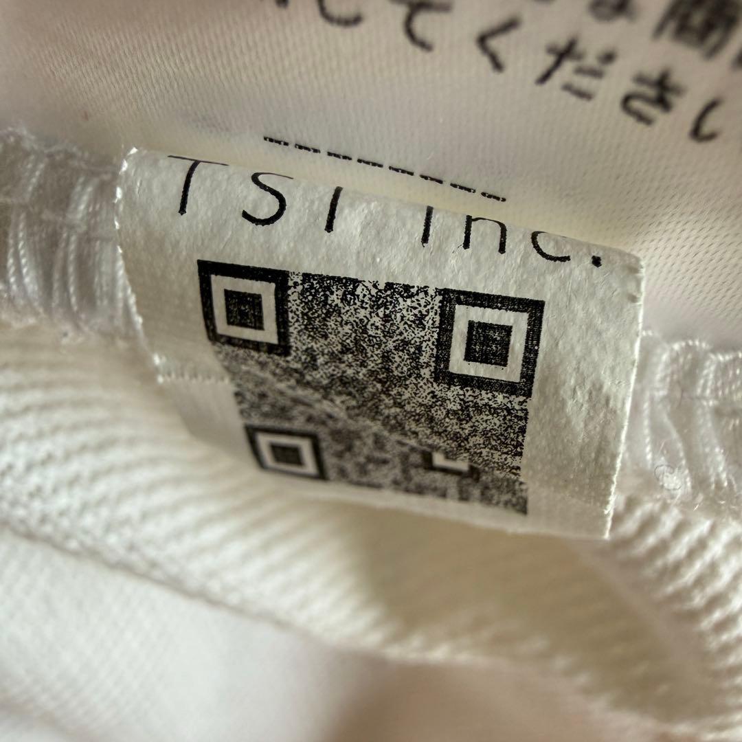 現行モデル　パーリーゲイツ　ポロシャツ　L〜XL相当 迷彩柄　白　ホワイト　5