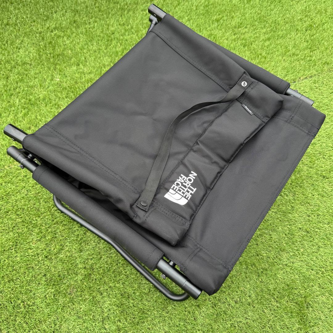 未使用タグ付き　ノースフェイス　TNFキャンプチェア　ブラック