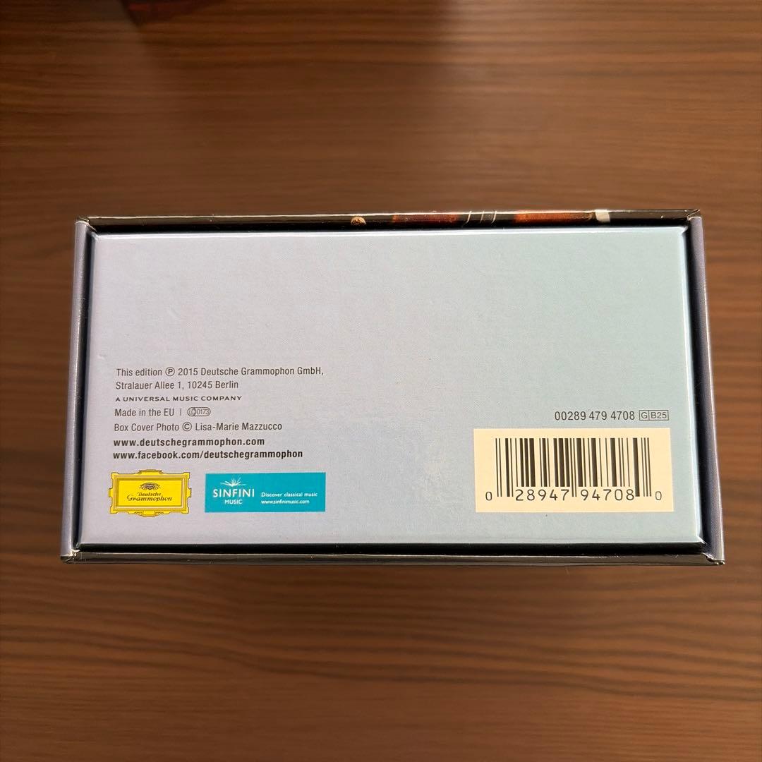 【25CD】パールマン、グラモフォン録音全集　小澤、バレンボイム、メータほか