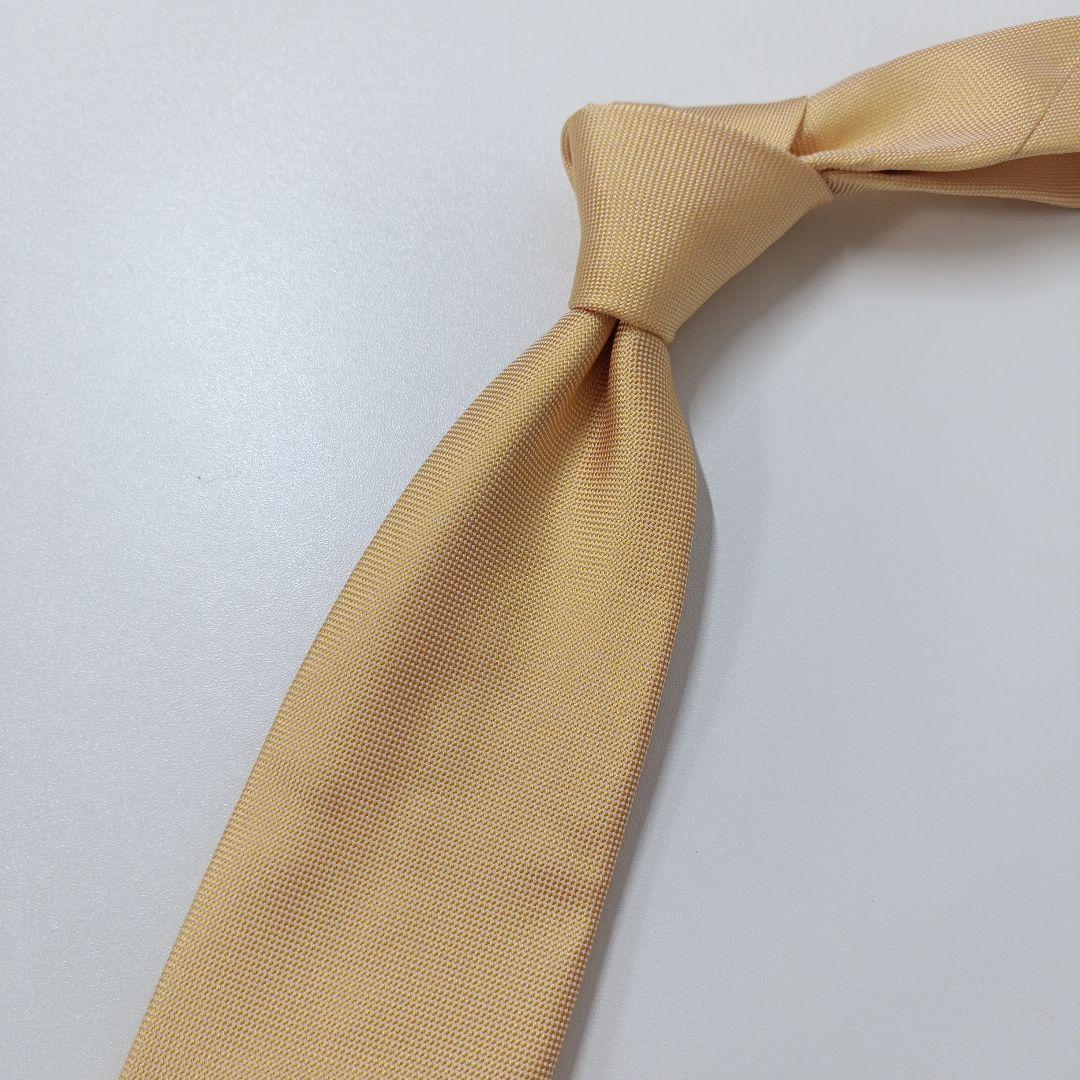 ブリューワー ソリッドタイ ネクタイ Italy製 タグ付未使用