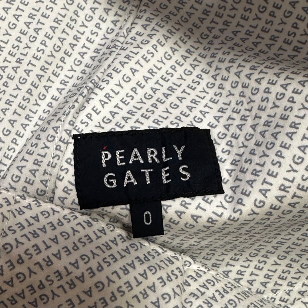 パーリーゲイツ　グラデーション　スカート　ストレッチ　サッカー生地　サイズ0 夏