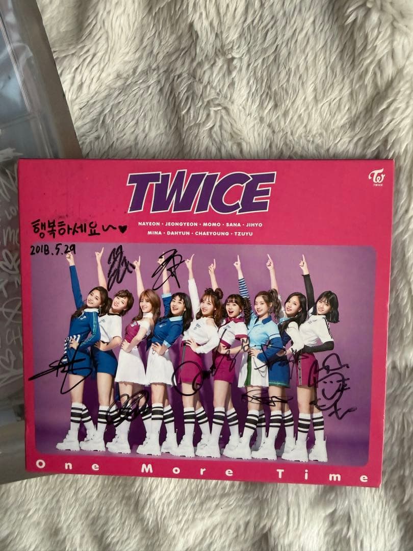 TWICE Album セット直筆サイン