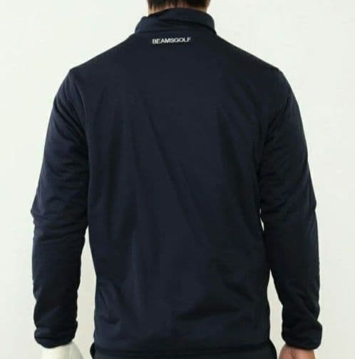 BEAMS GOLF M リバーシブル フリース ジップブルゾン