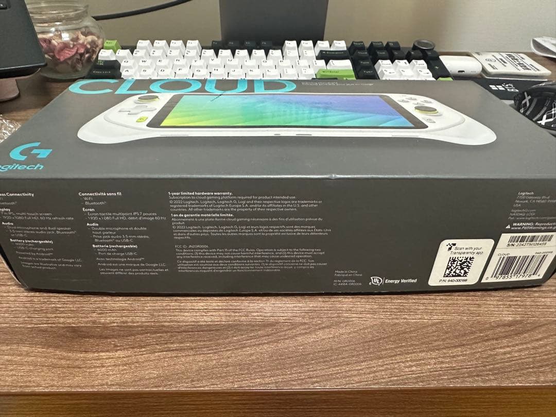 Logitech G Cloud Gaming Handheld 7インチ