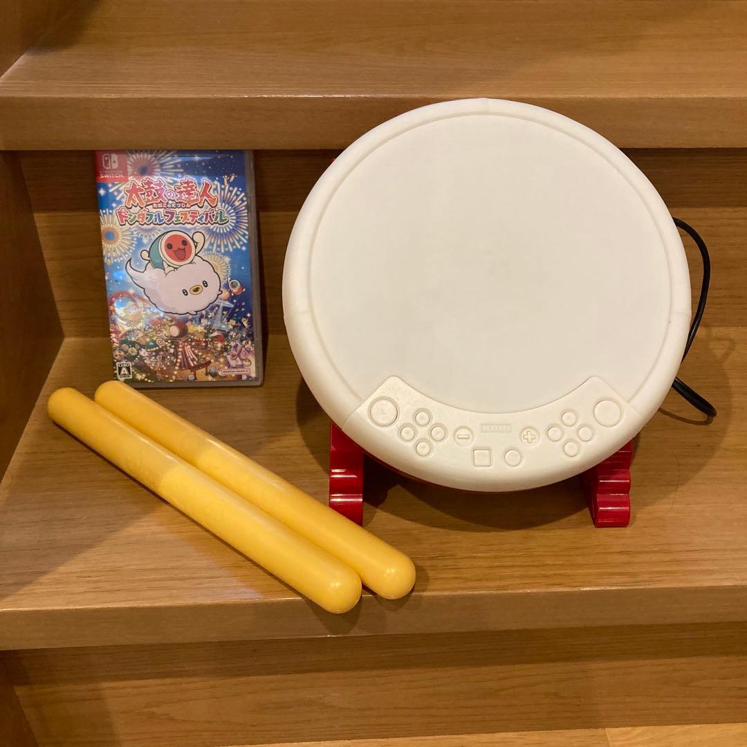 Switch 太鼓の達人 ドンダフルフェスティバル 太鼓とバチセット