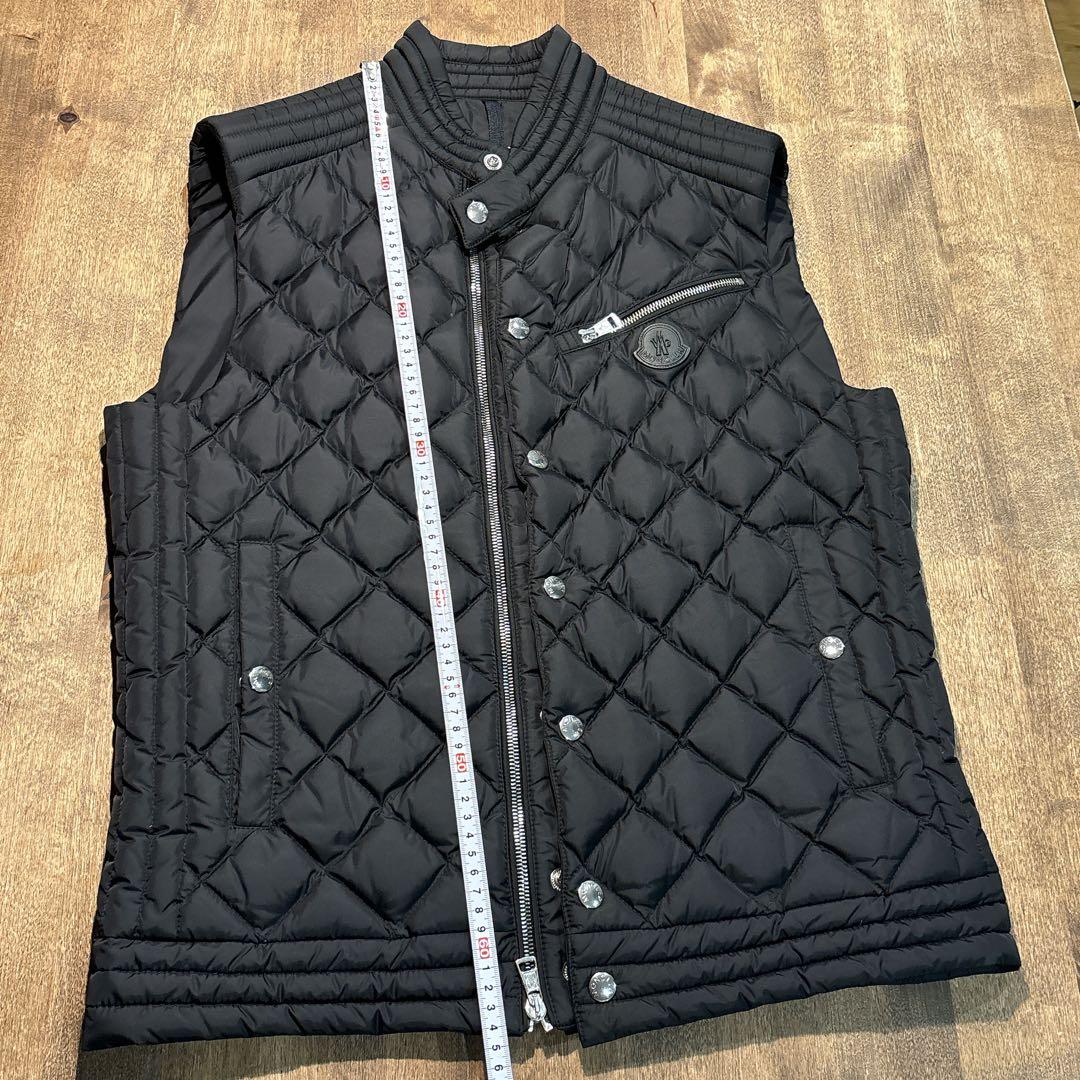 モンクレール MONCLER ダウンベスト メンズ ブラック 黒 フリーサイズ