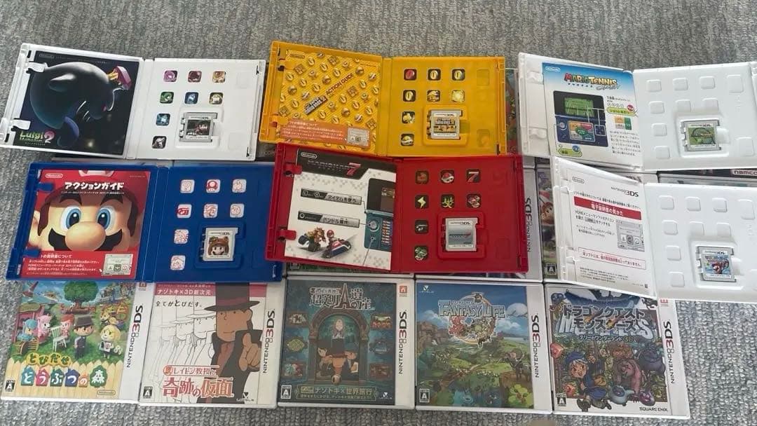 ニンテンドー3DS ソフト23点まとめ売り