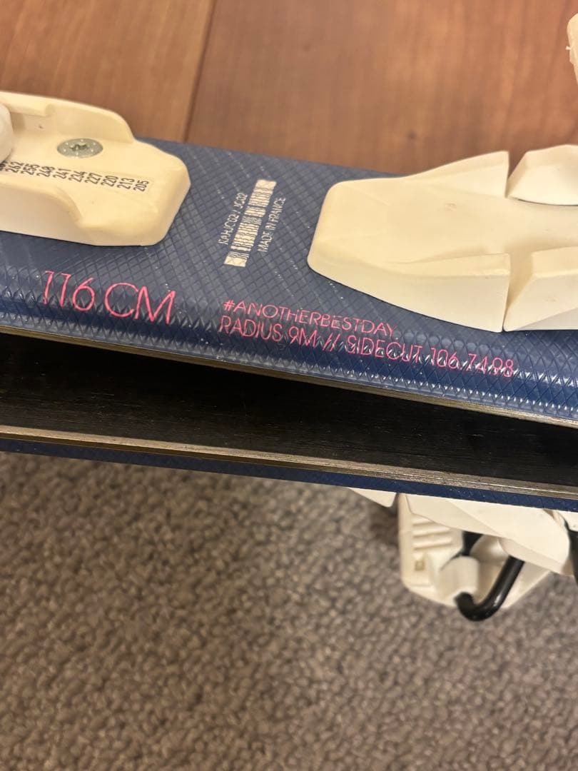 ROSSIGNOL EXPERIENCE PRO 116cm ストック付き