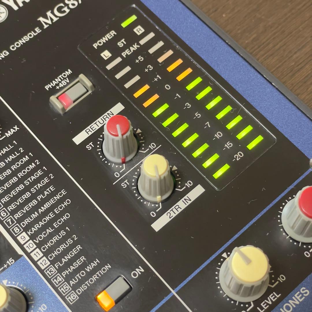 YAMAHA MG8/2FX アナログミキサー
