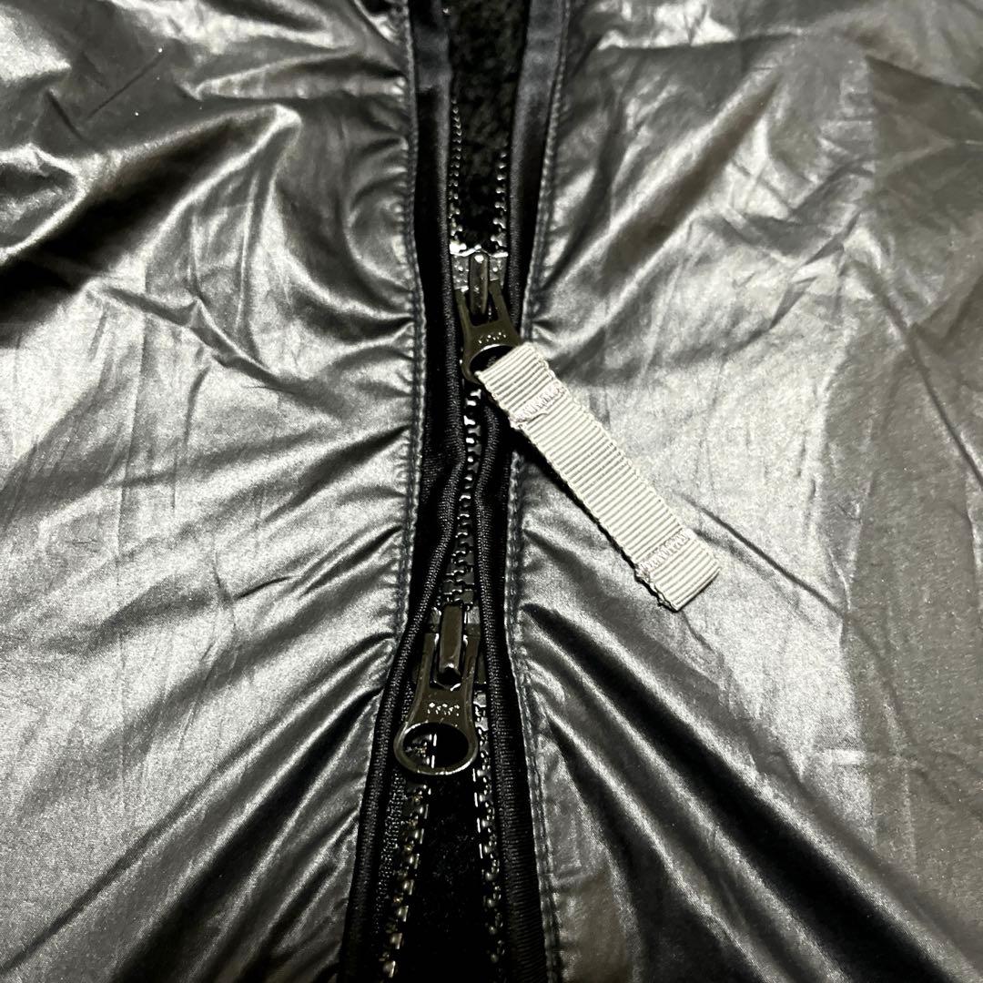 アリーナ arena フード付 ベンチコート L ボア 黒 水泳 競泳 防寒