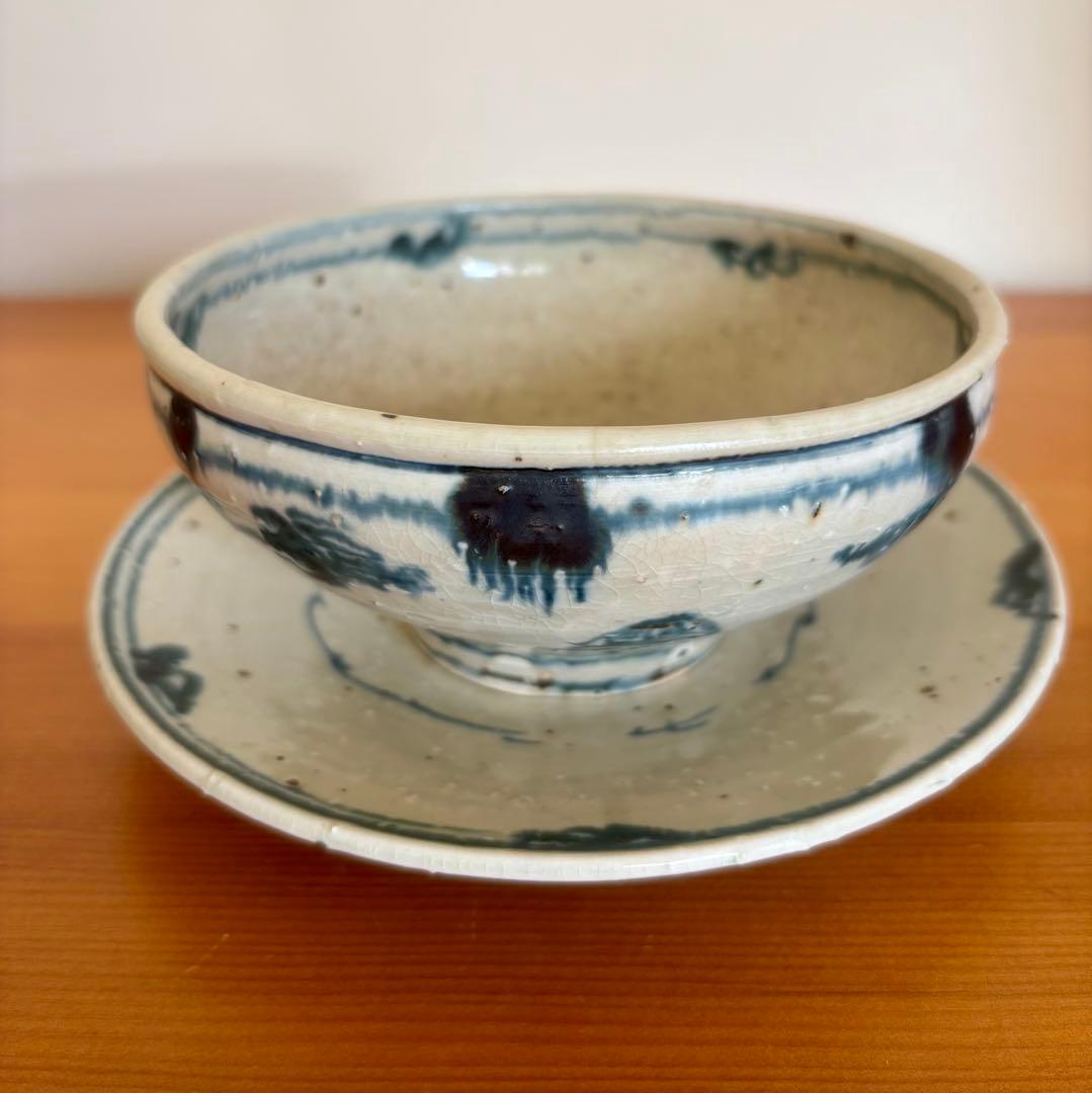 岡晋吾　天平窯　安南　腕　未使用品