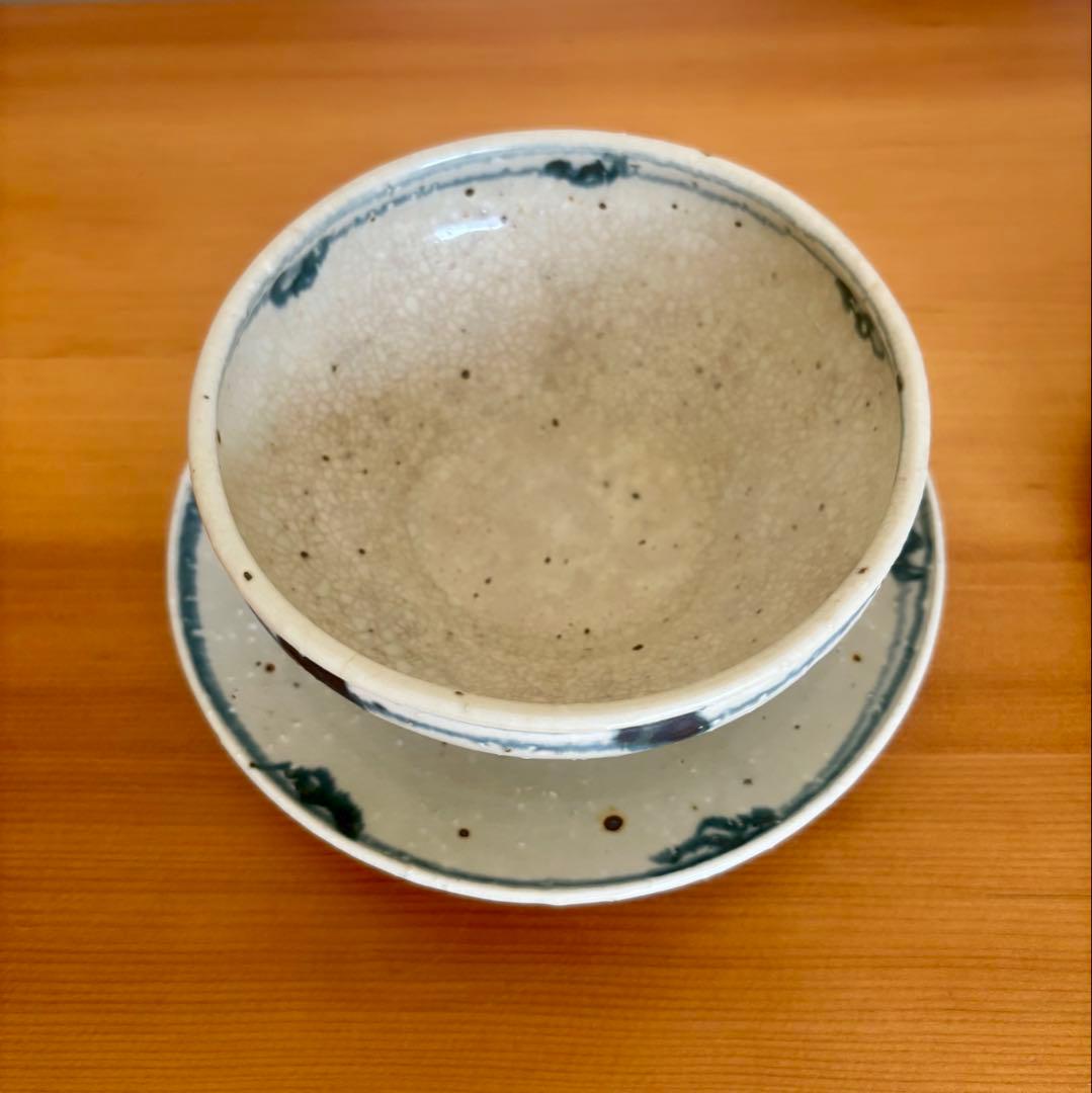 岡晋吾　天平窯　安南　腕　未使用品