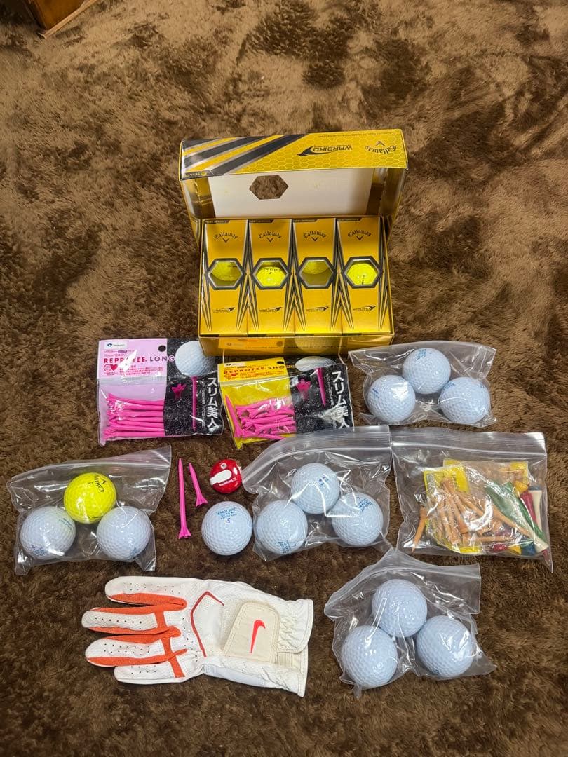 Callaway キャロウェイ キャディバッグ ゴルフバッグ ピンク シルバー