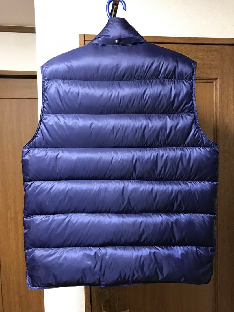 5 本物 XLモンクレール ダウンジャケット ベスト XXL 正規 BIG 大
