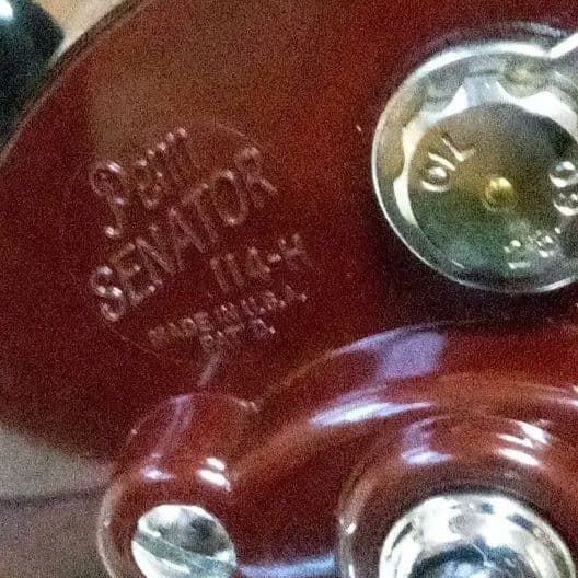 PENN・ペンセネターⅡ　114赤アルミスプール仕様　未使用リールですが、