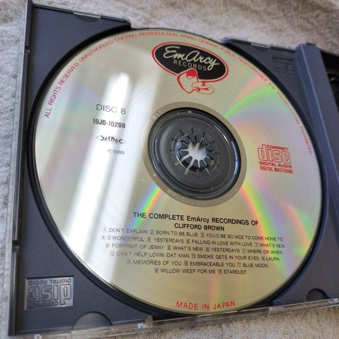 BROWNIE クリフォード・ブラウン　CD BOX