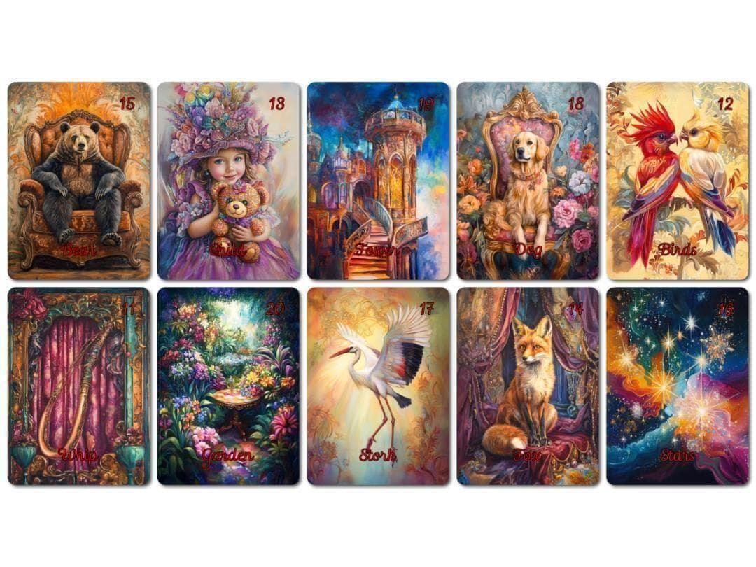 【正規品ルノルマンカード】超美麗✨バーレスクスタイルの華麗なるルノルマン