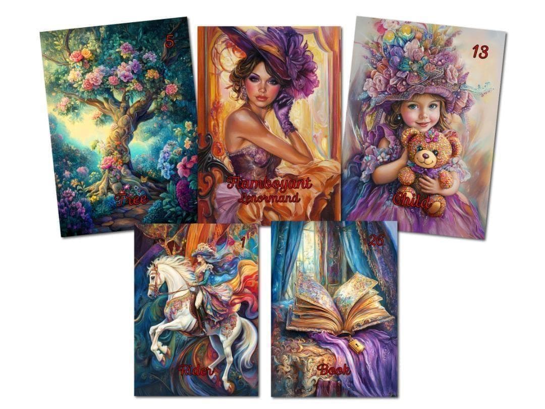 【正規品ルノルマンカード】超美麗✨バーレスクスタイルの華麗なるルノルマン