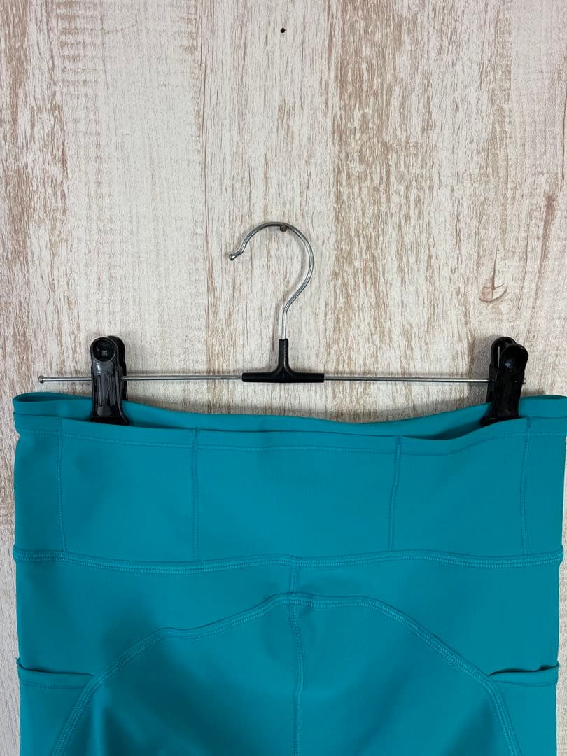 charbon 10 POCKETS SHORT LEGGINGS ターコイズ